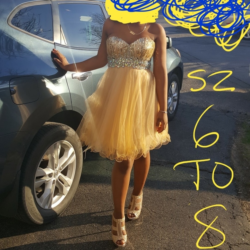 Strapless Prom and or party mini dress